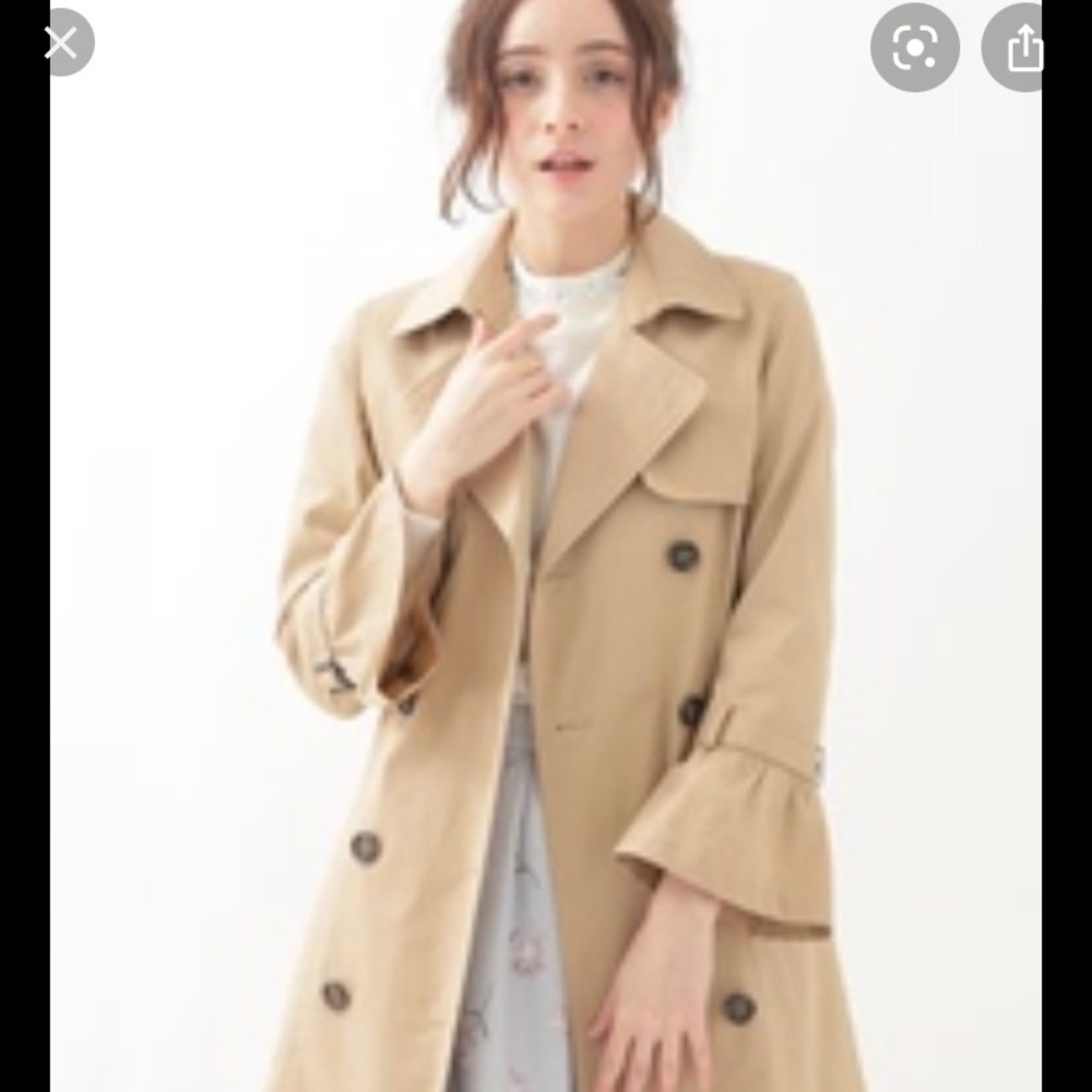 Petite Japanese Trench Coat